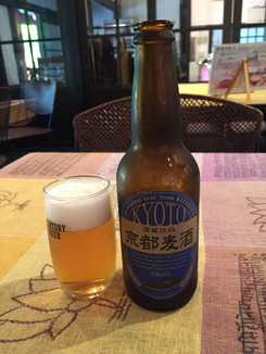 京都の地ビール「ケルシュ」
